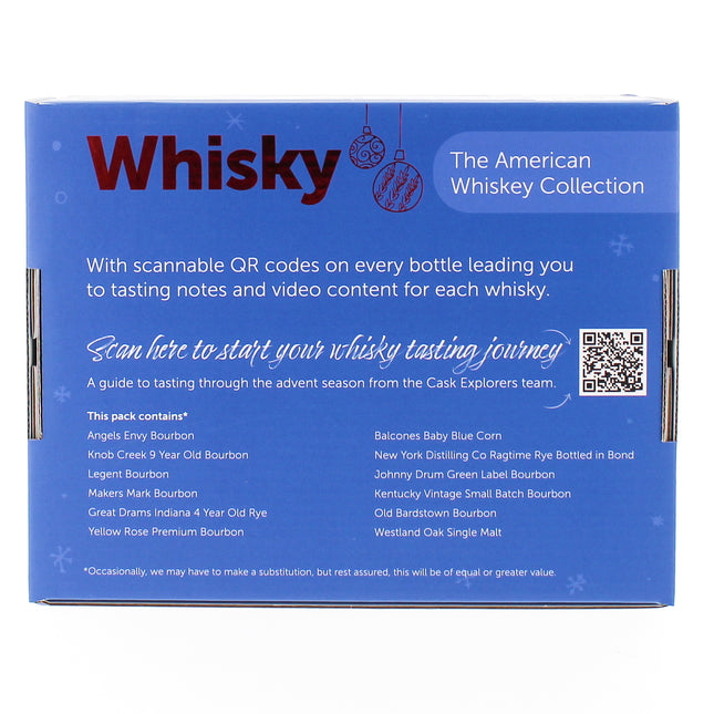 Bourbon Advent Calendar 2023 - American Whiskey 12 Day - 12x3cl 45.6%