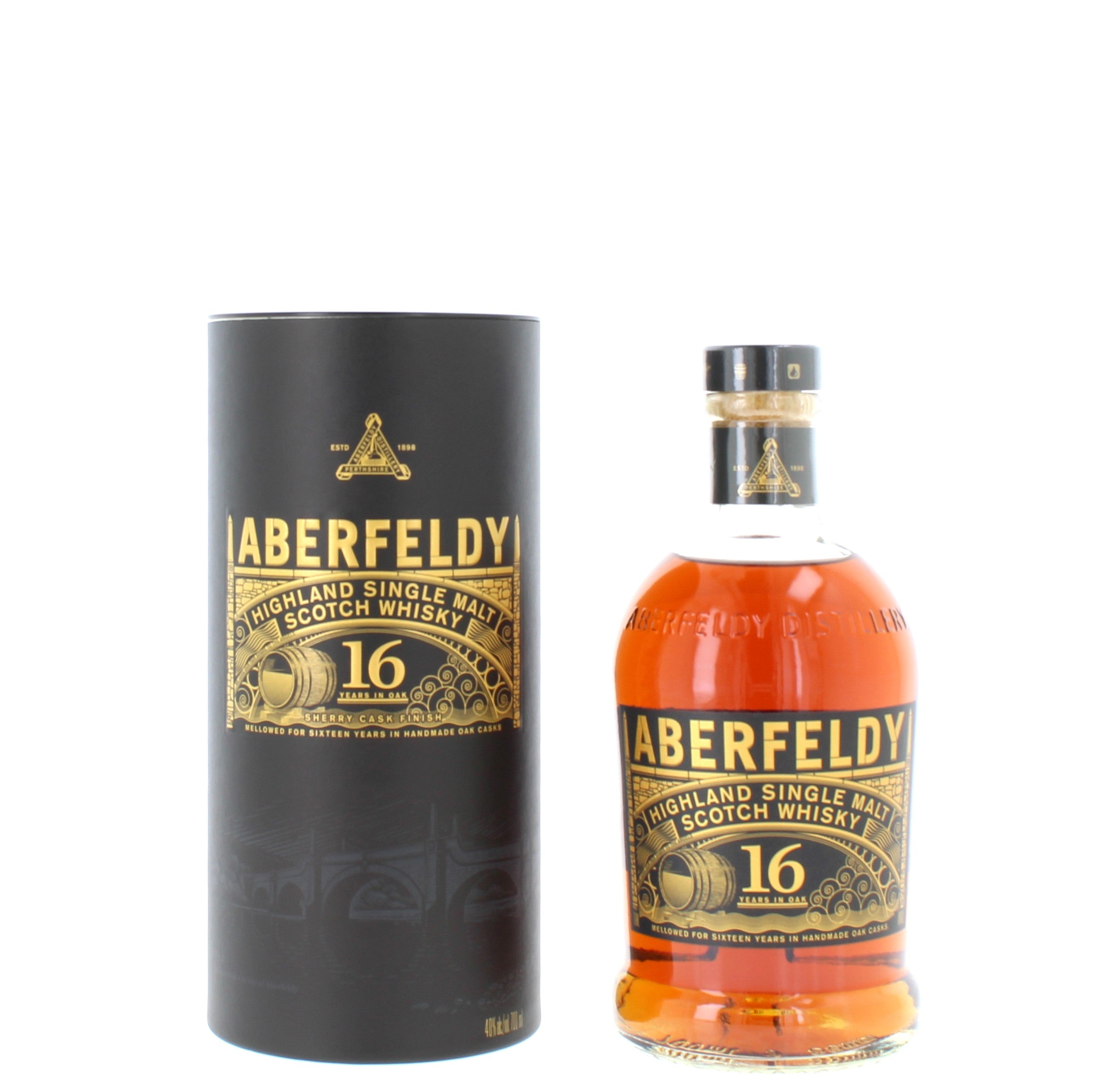 Aberfeldy 16 Year Old Highland Single Malt Scotch Whisky - 70cl 40