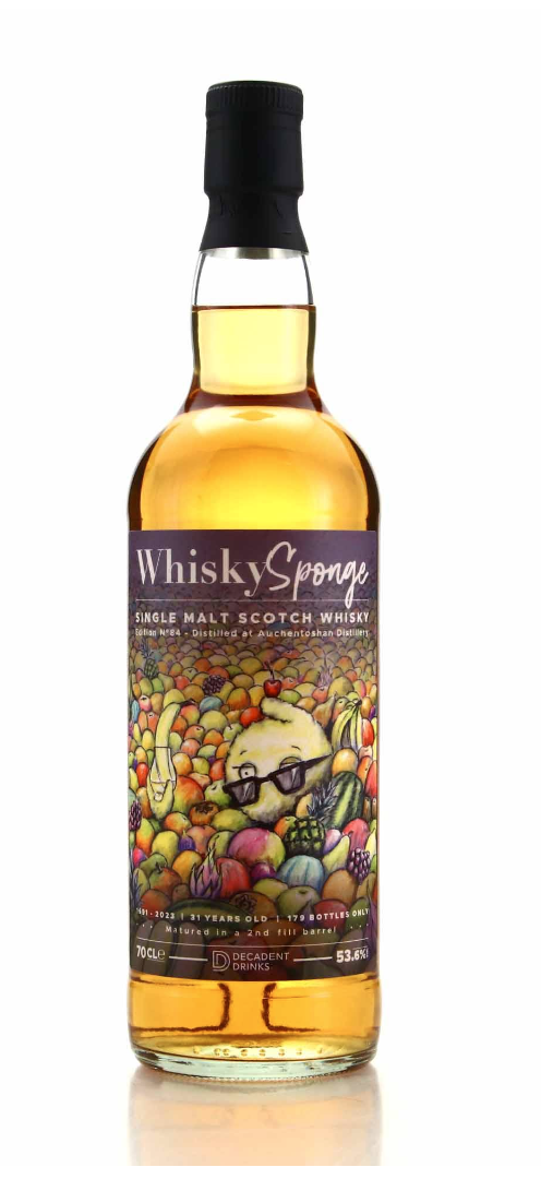 Auchentoshan 1991 31 Year Old Whisky Sponge No 84 53.6% 70cl Auchentoshan 1991 31 Year Old Whisky Sponge No 84 53.6% 70cl