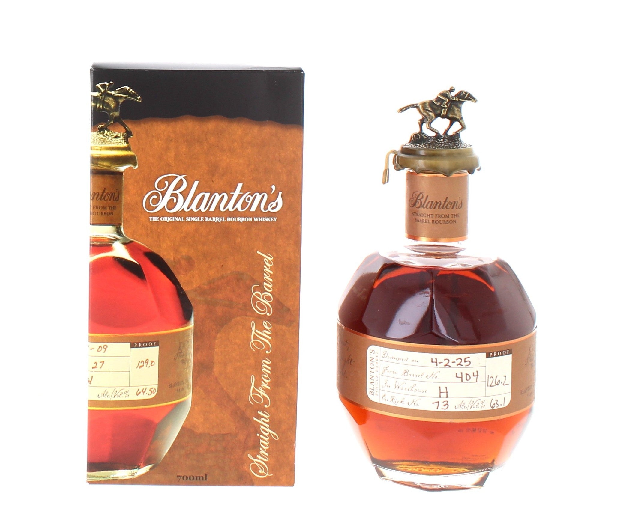 Blanton's Straight From The Barrel 2026 - 70cl 63.1% – The Really