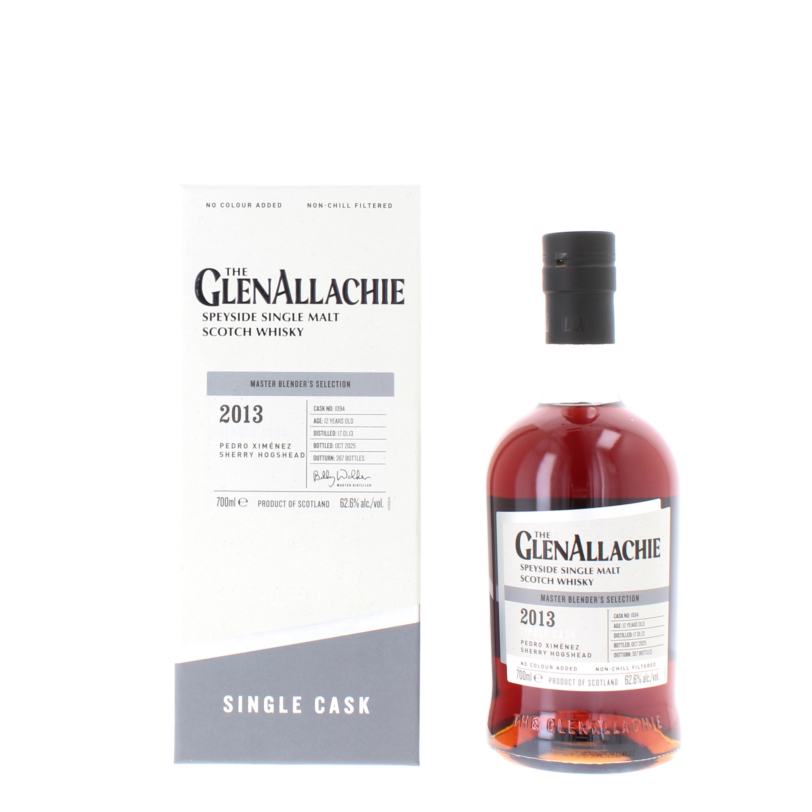 The Glenallachie 12 Year Old Single Cask 2013 Single Malt - 70cl