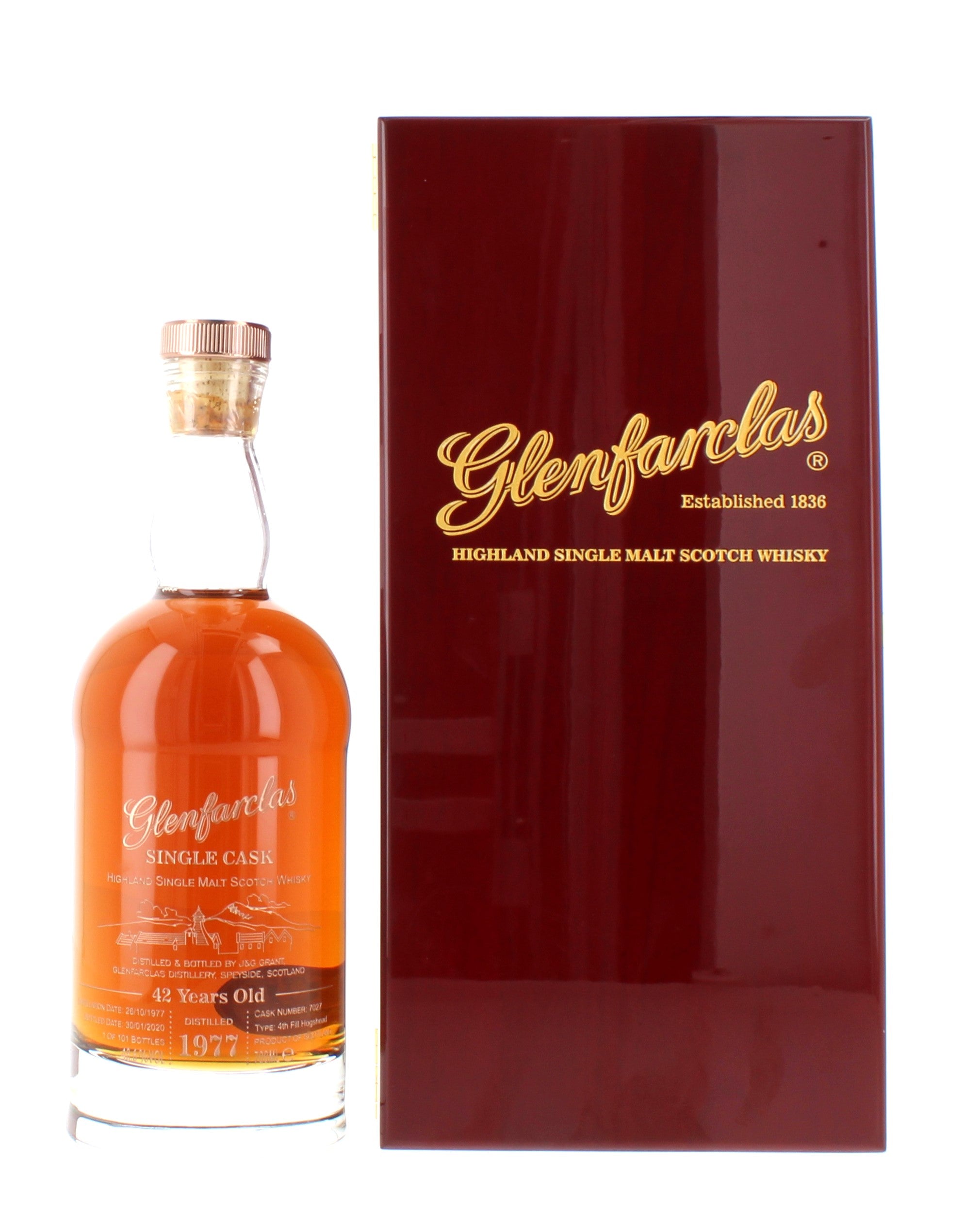Glenfarclas single cask 1977 ウイスキー スコッチ Glenfarclas single cask 1977 ウイスキー スコッチ