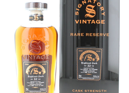 Highland Park 32 Year Old 1991 Signatory Vintage Single Malt Scotch Whisky - 70cl 53.4%