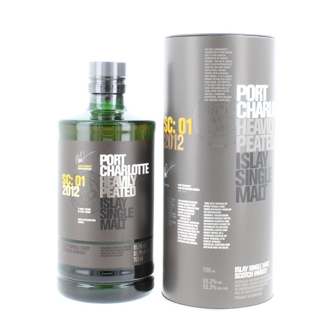 Port Charlotte SC:01 2012 Single Malt Scotch Whisky - 70cl 55.2%
