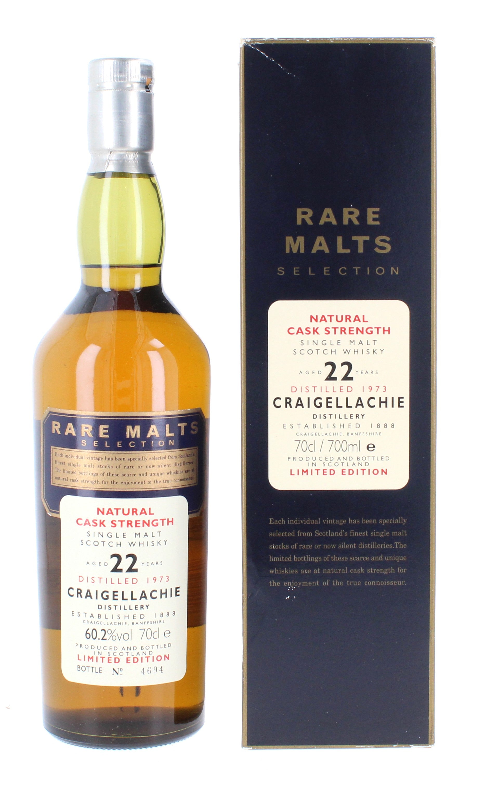 Craigellachie 1973 - 22 Year Old 70cl 60.2% – The Really Good