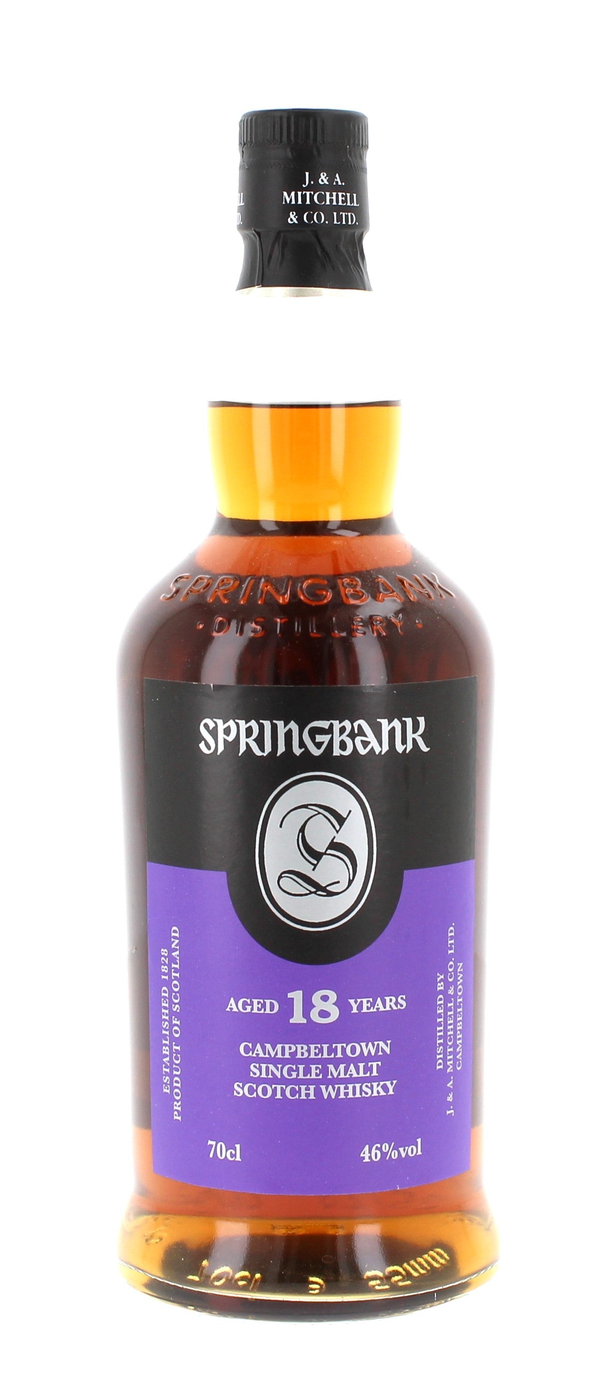 Springbank 18 Year Old - 70cl 46% – The Really Good Whisky Company