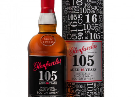 Glenfarclas 16 Year Old 105 Cask Strength Single Malt Scotch Whisky - 70cl 60%