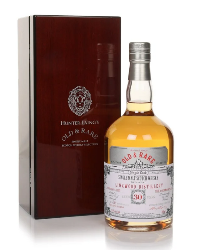 Linkwood 30 Year Old Old and Rare Hunter Laing 1993 70cl 50.2%