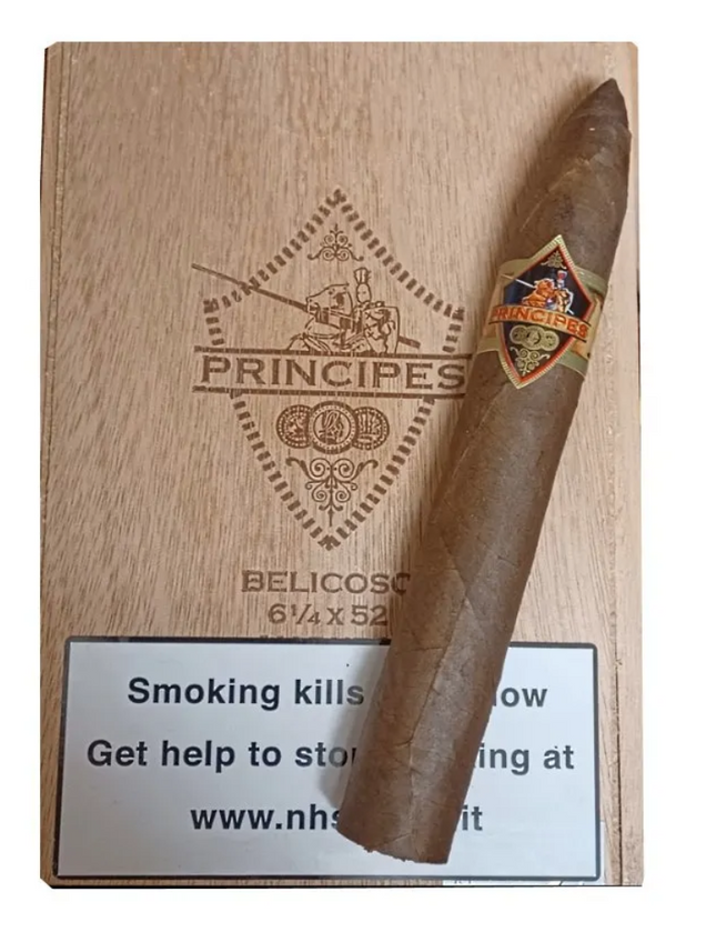 La Aurora Principes Long Filler Maduro Belicosos Single Cigar 20g