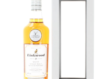 Linkwood 25 Year Old Distillery Label Gordon & MacPhail Single Malt Scotch Whisky - 70cl 46%