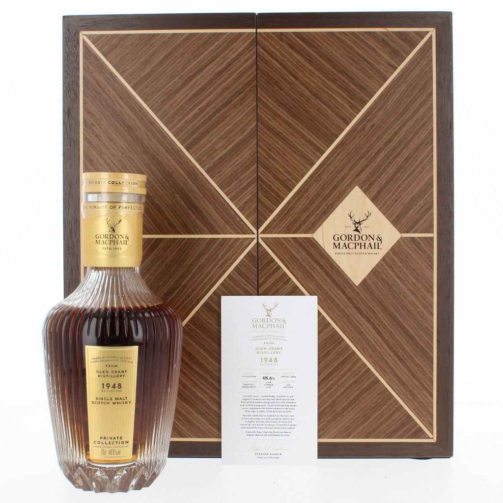 Glen Grant 70 Year Old 1948 Gordon & MacPhail Private Collection 3