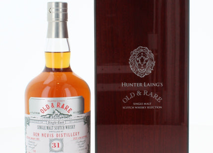 Hunter Laing's Ben Nevis 31 Year Old 1991 Old & Rare Single Malt Scotch Whisky - 70cl 62.1%