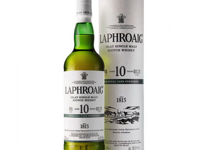 Laphroaig 10 Year Old Cask Strength Batch 15 Single Malt Scotch Whisky - 70cl 56.5%