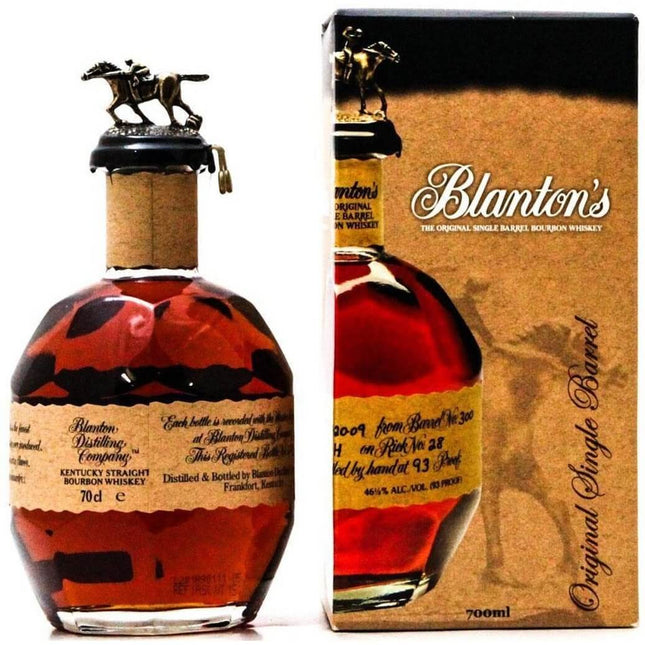 Blantons Single Barrel Bourbon Original Whiskey - 70cl 46.5% - The Really Good Whisky Company