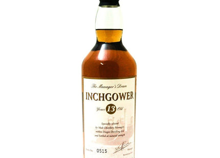 Inchgower 13 Year Old The Manager's Dram - 70cl 58.9%