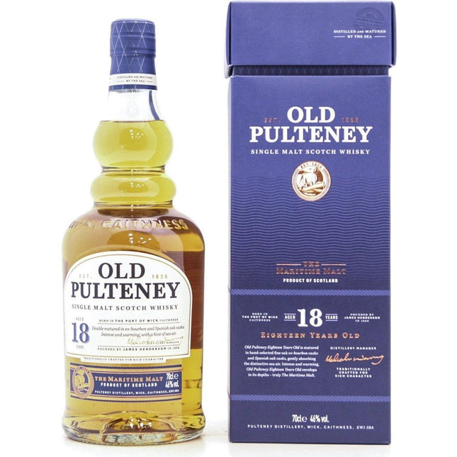 Old Pulteney 18 Year Old - 70cl 46% - The Really Good Whisky Company