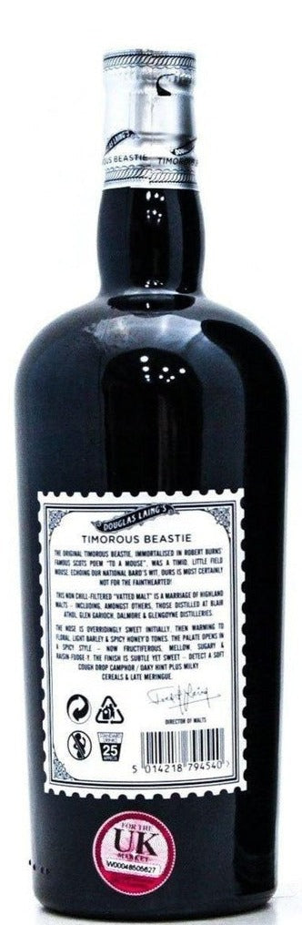 Timorous Beastie Highland Blended Malt - 70cl 46.8% - The Really Good Whisky Company