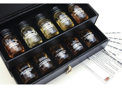 Whisky Tasting Gift Box 10 Malts to Try -  A whisky tasting Experience in a Box! - The Really Good Whisky Company