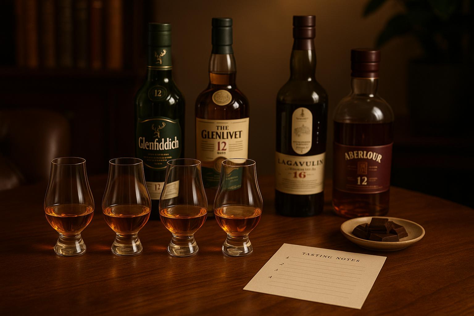 Top 5 Whiskies for First-Time Tasters