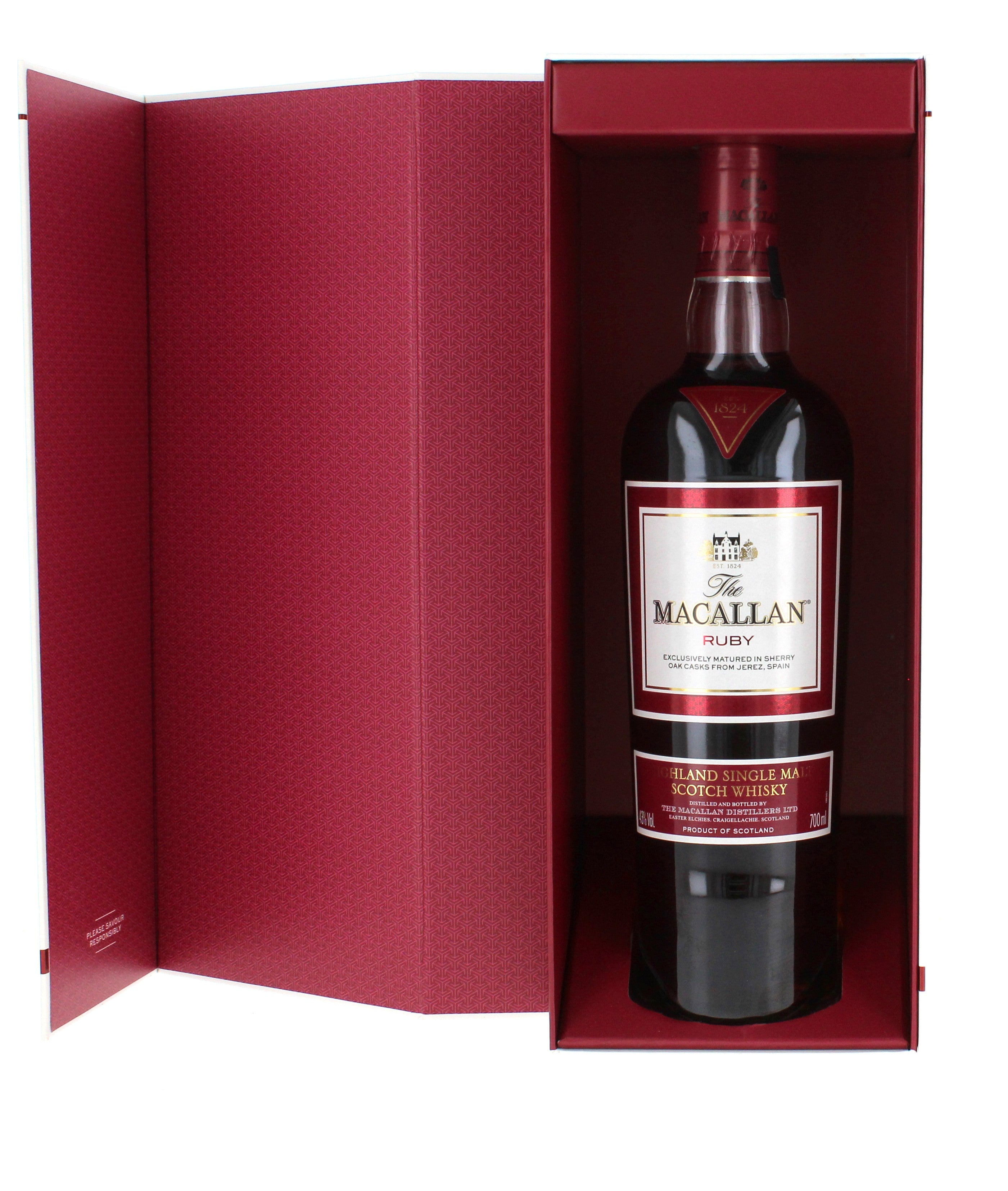 Macallan 1824 Series Collection Whisky set 70cl x 4 (Ruby, Amber, Sien –  The Really Good Whisky Company