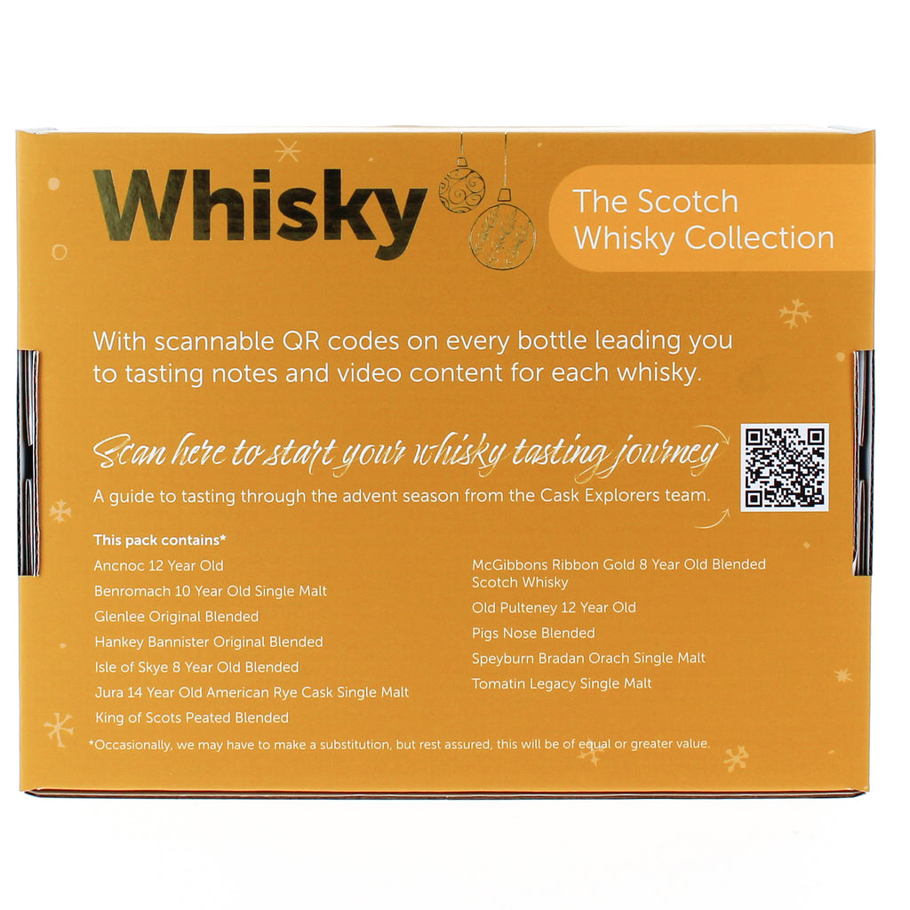 Scotch Whisky Advent Calendar 12 Day Selection Box 12x3cl 40.5%