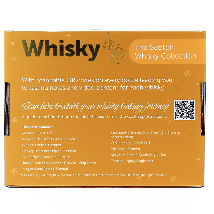 Scotch Whisky Advent Calendar 12 Day Selection Box 12x3cl 40.5%