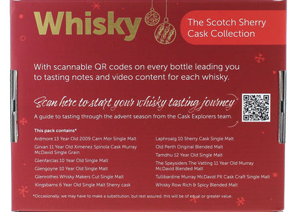 Scotch Whisky Advent Calendar - Sherry Cask Collection - 12 Day - 12xcl 45.15%