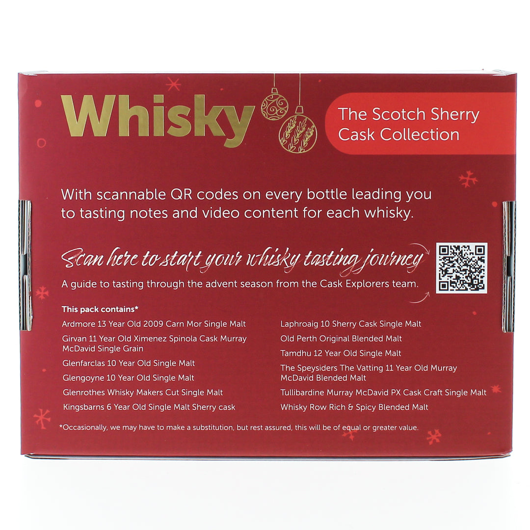 Scotch Whisky Advent Calendar - Sherry Cask Collection - 12 Day - 12xcl 45.15%