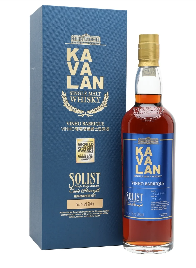 Kavalan Solist Vinho Barrique 2018 - 70cl 56.3%