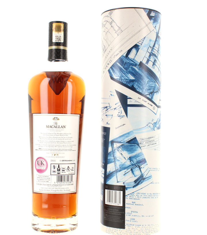 Macallan James Bond 60th Anniversary Decade 1-6 with Sky Fall Print (6 x 70cl) 43.7%