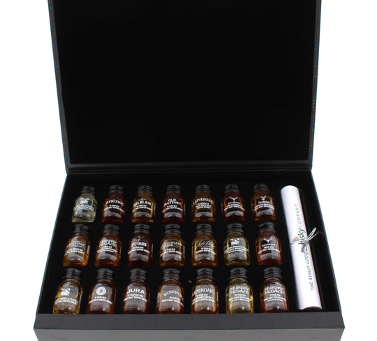 21 Drams - Whisky tasting in a Gift Box - 21 x 3cl 48% 21 Premium Drams - Deluxe - £229.99