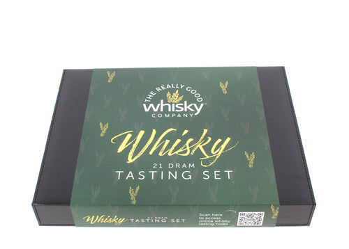21 Drams - Whisky tasting in a Gift Box - 21 x 3cl 48% 21 Premium Drams - Deluxe - £229.99