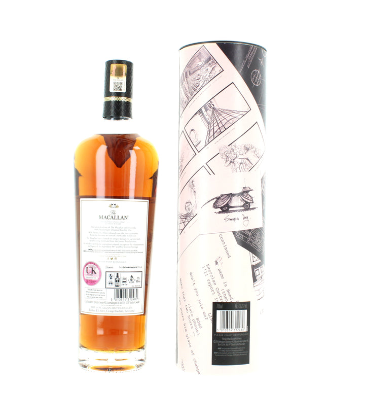 Macallan James Bond 60th Anniversary Decade 1-6 with Sky Fall Print (6 x 70cl) 43.7%