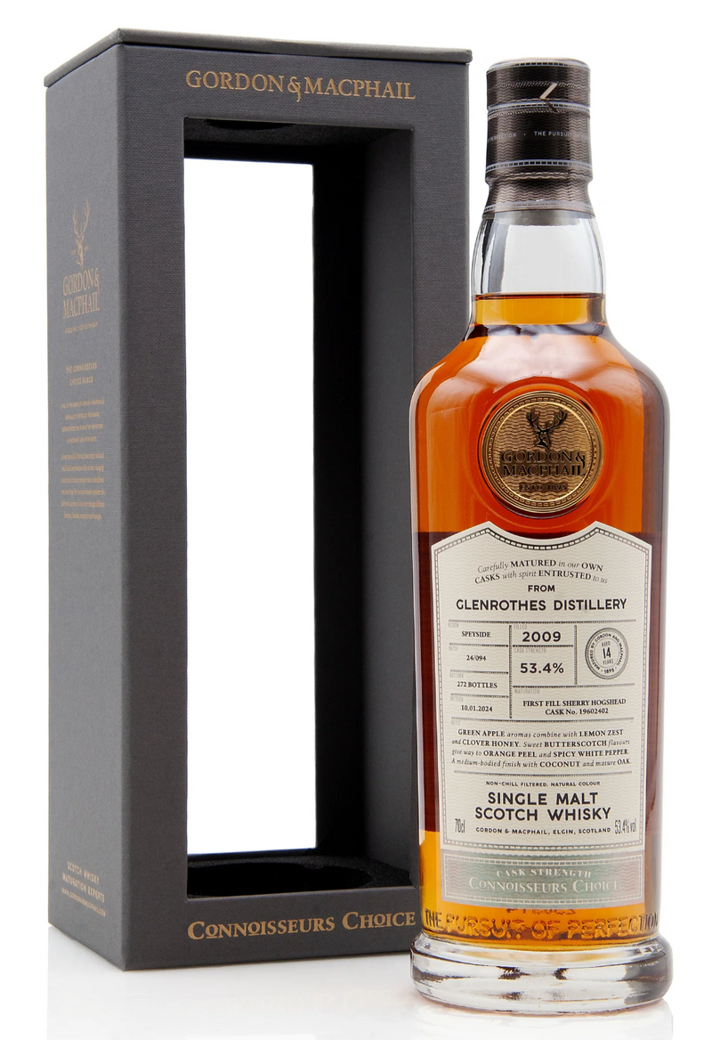 Glenrothes 14 Year Old 2009 (cask 19602402) - Connoisseurs Choice (Gordon & MacPhail) Whisky 70cl