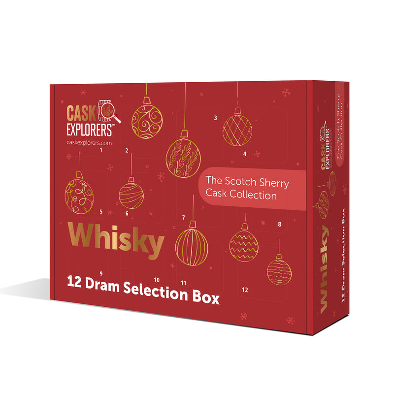 Scotch Whisky Advent Calendar - Sherry Cask Collection - 12 Day - 12xcl 45.15%