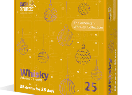 Bourbon Advent Calendar 2023 Amercian Whiskey 25 Days - 25x3cl 47.4%