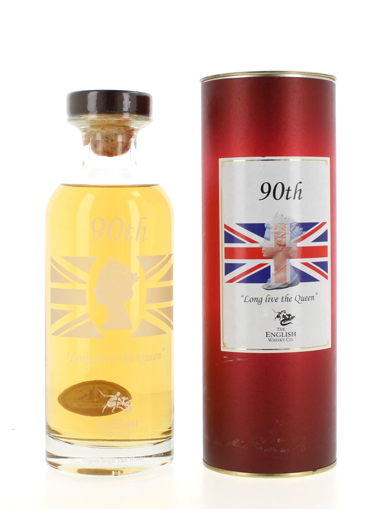 Queen Elizabeth II 90th Birthday Long Live The Queen English Single Malt - 70cl 46%