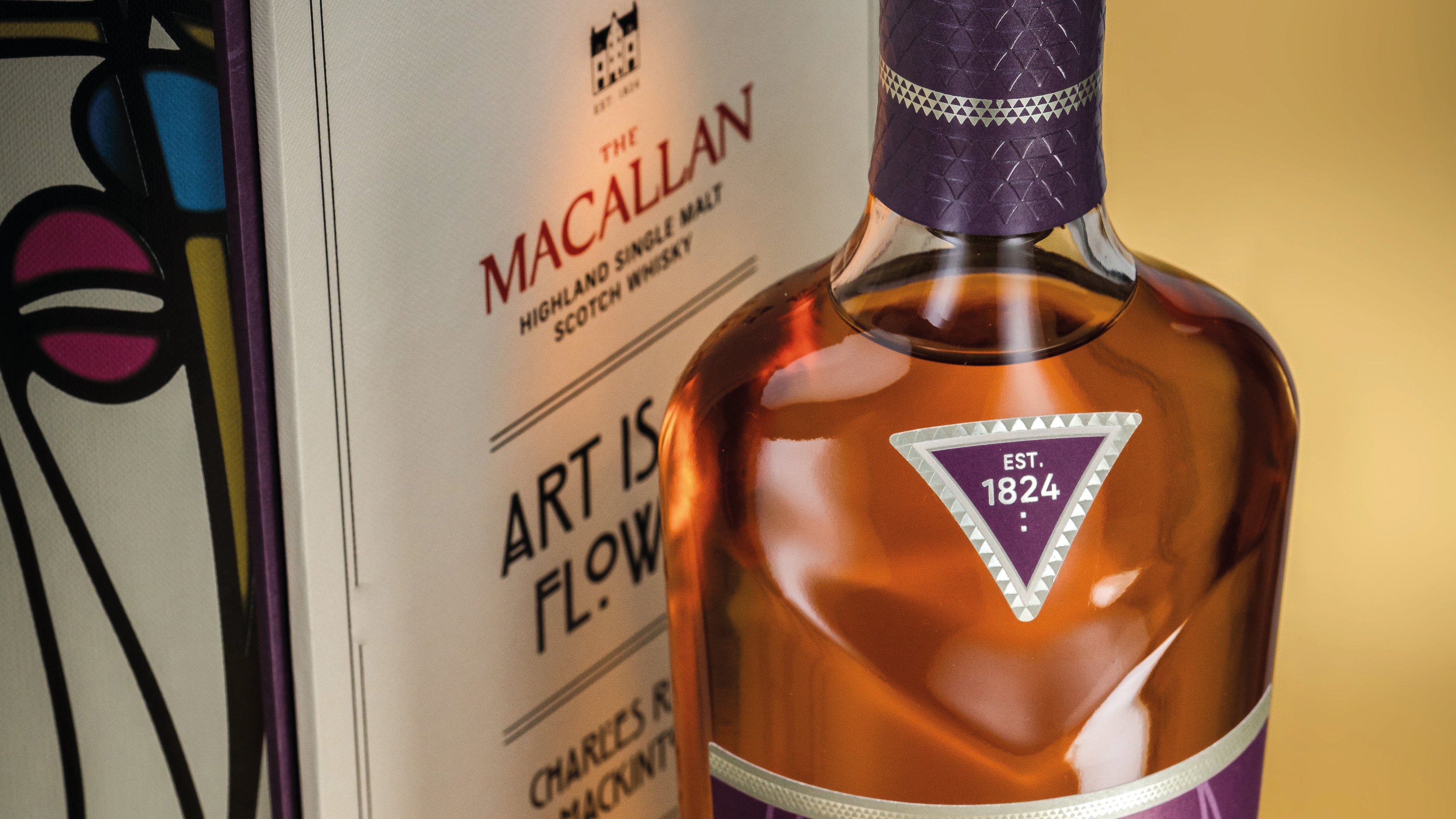 Macallan Art is the Flower Single Malt Scotch Whisky - 70cl 50.4%