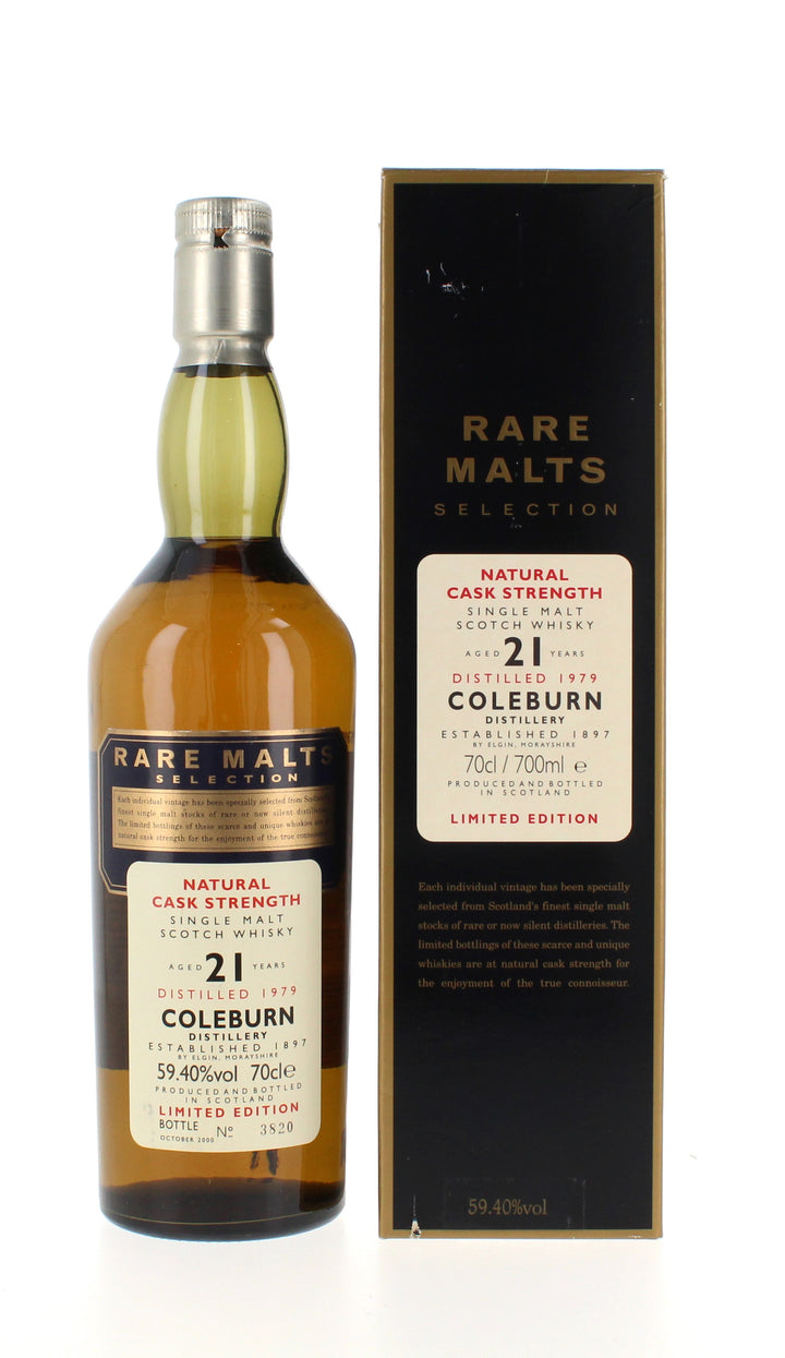 Coleburn 1979 Rare Malts 21 Year Old - 70cl 59.4%