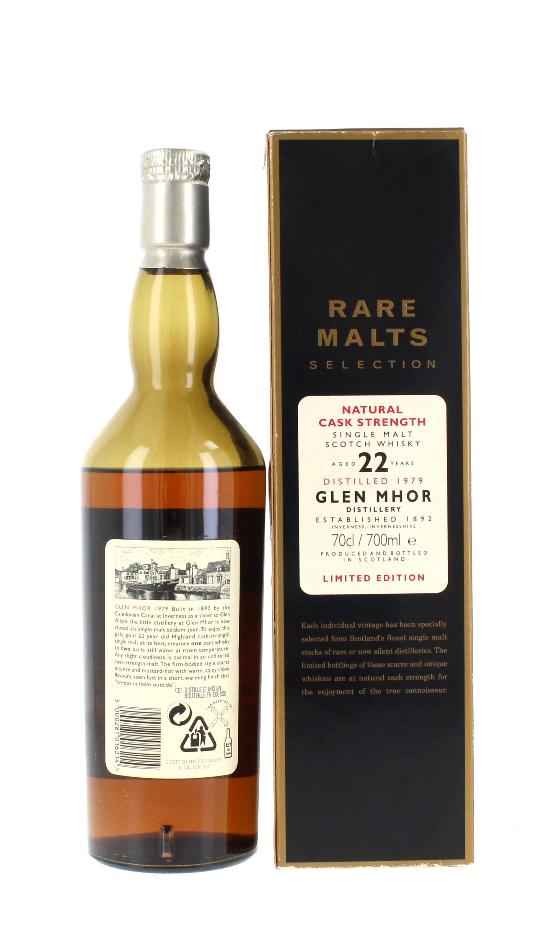 Glen Mhor 22 Year Old 1979 Rare Malts - 70cl 61% – The Really Good