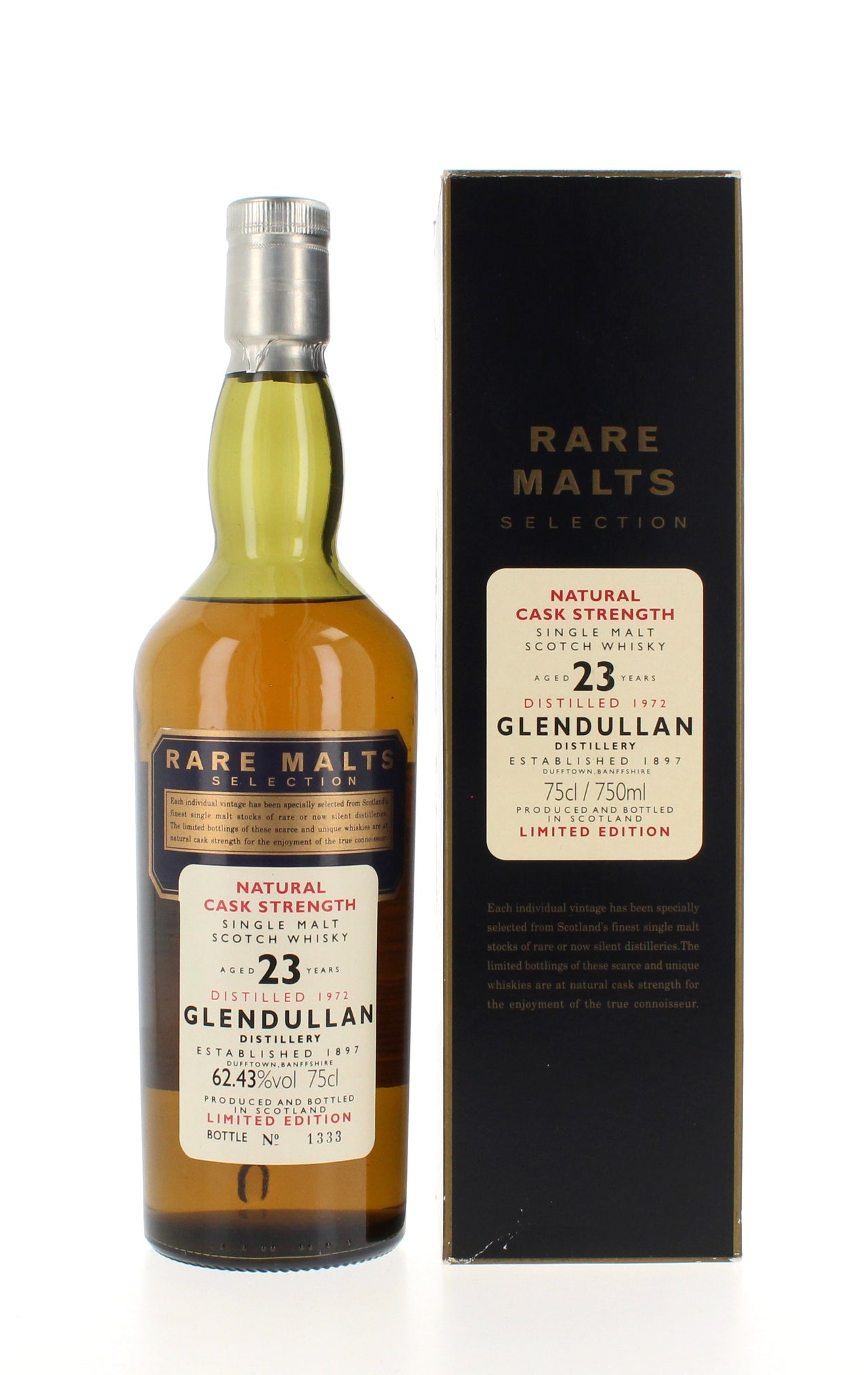 Glendullan 23 Year Old 1972 Rare Malts - 75cl 62.43%