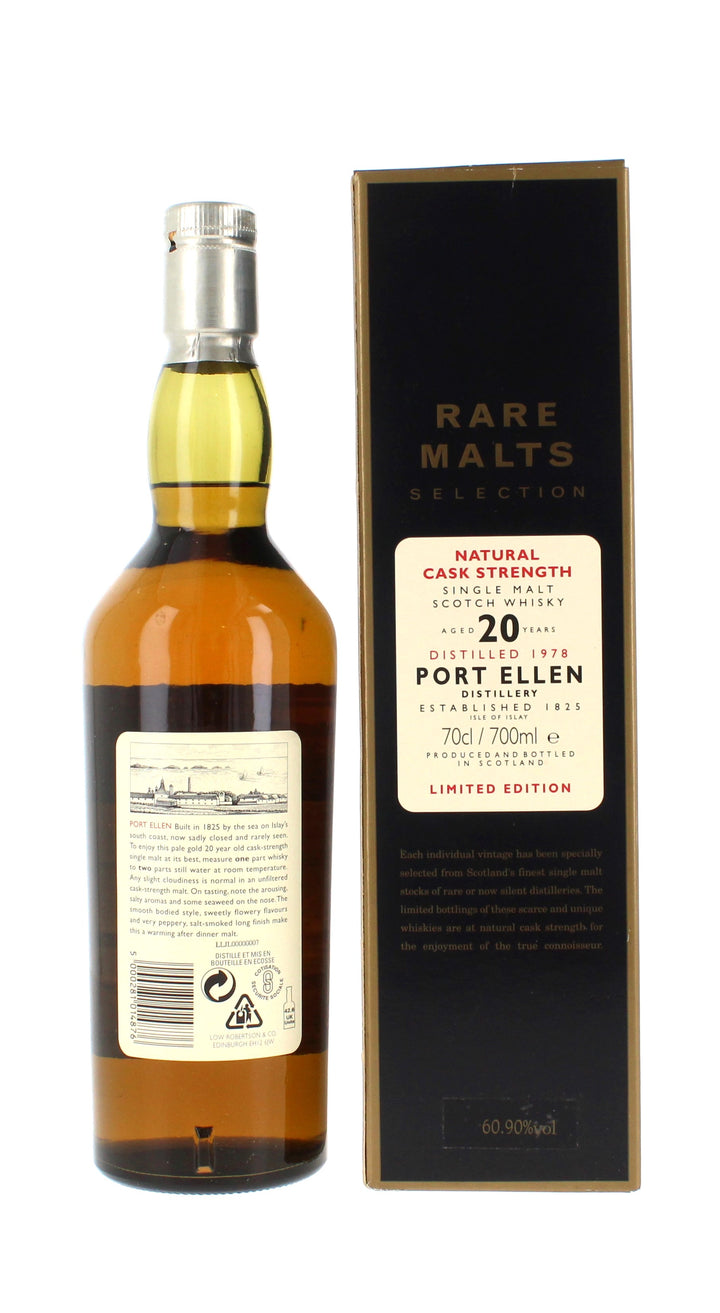 Port Ellen 20 Year Old 1978 Rare Malts Single Malt Scotch Whisky - 70cl 60.90%