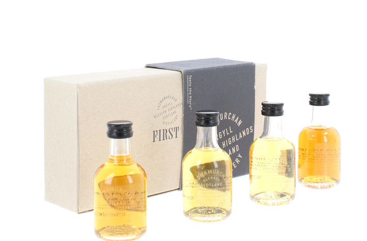 Ardnamurchan First AD Tasting Pack 4x5cl 54%