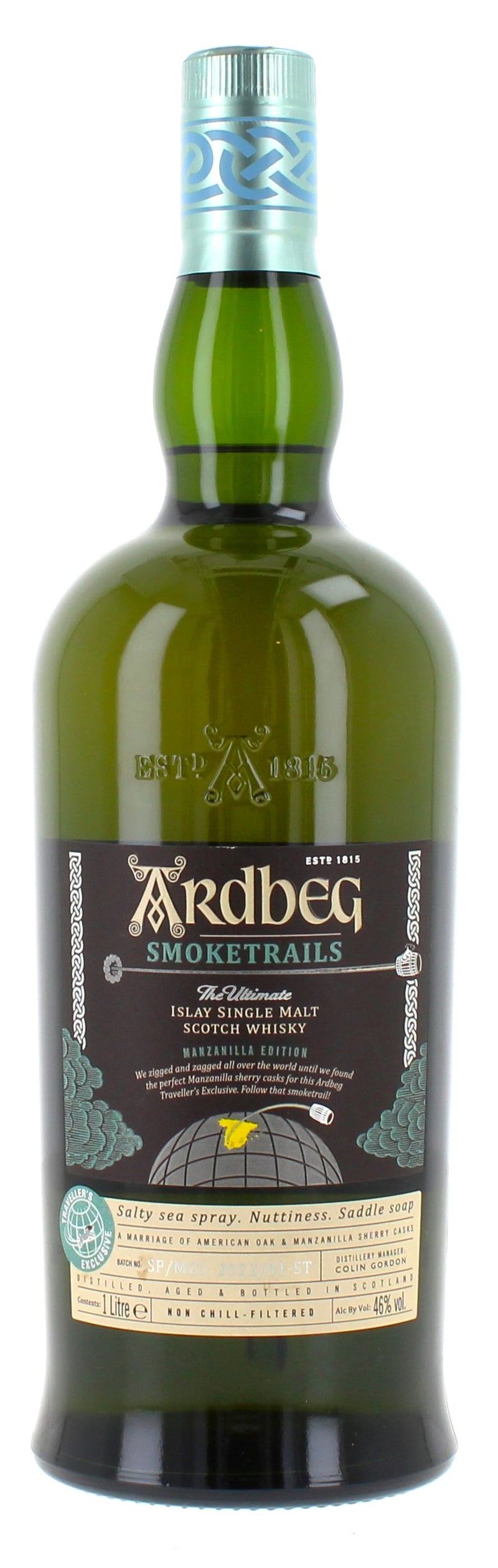 Ardbeg Smoketrails Manzanilla Edition - 1L 46%