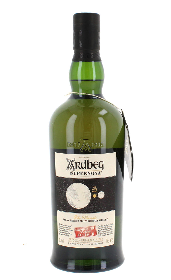 Ardbeg Supernova 2015 Committee Release Single Malt Whisky 70cl 54.3%