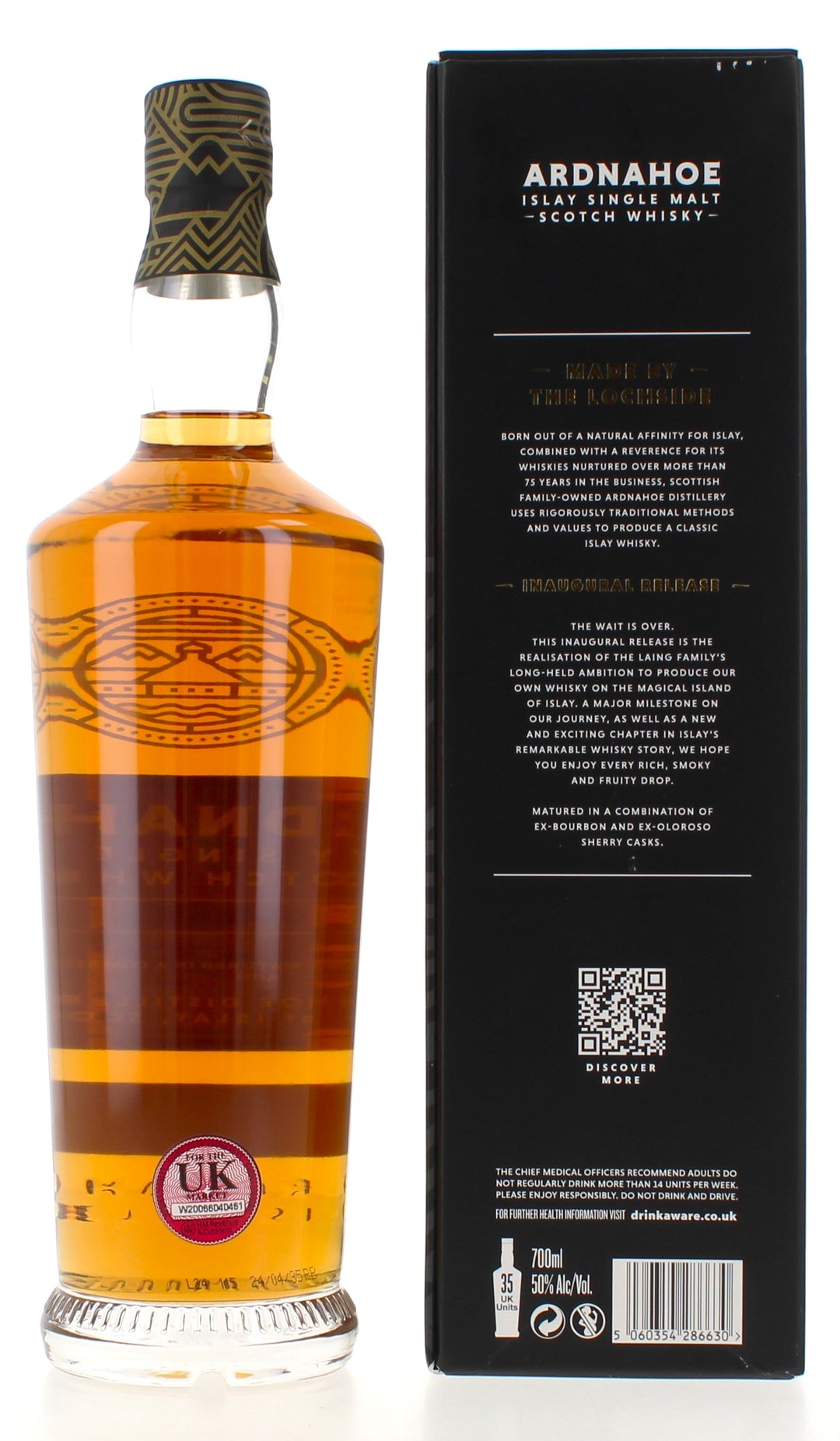 Ardnahoe Inaugural Release - 70cl 50%