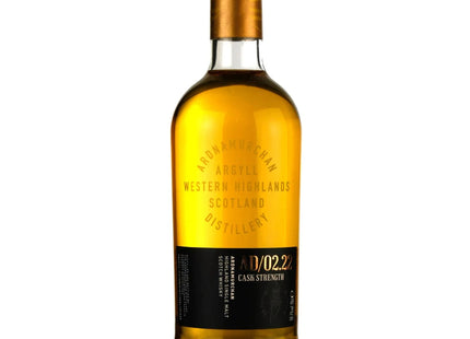 Ardnamurchan AD02.22 Cask Strength Highland Single Malt Scotch Whisky Distillery Bottling - 70cl 58.7%