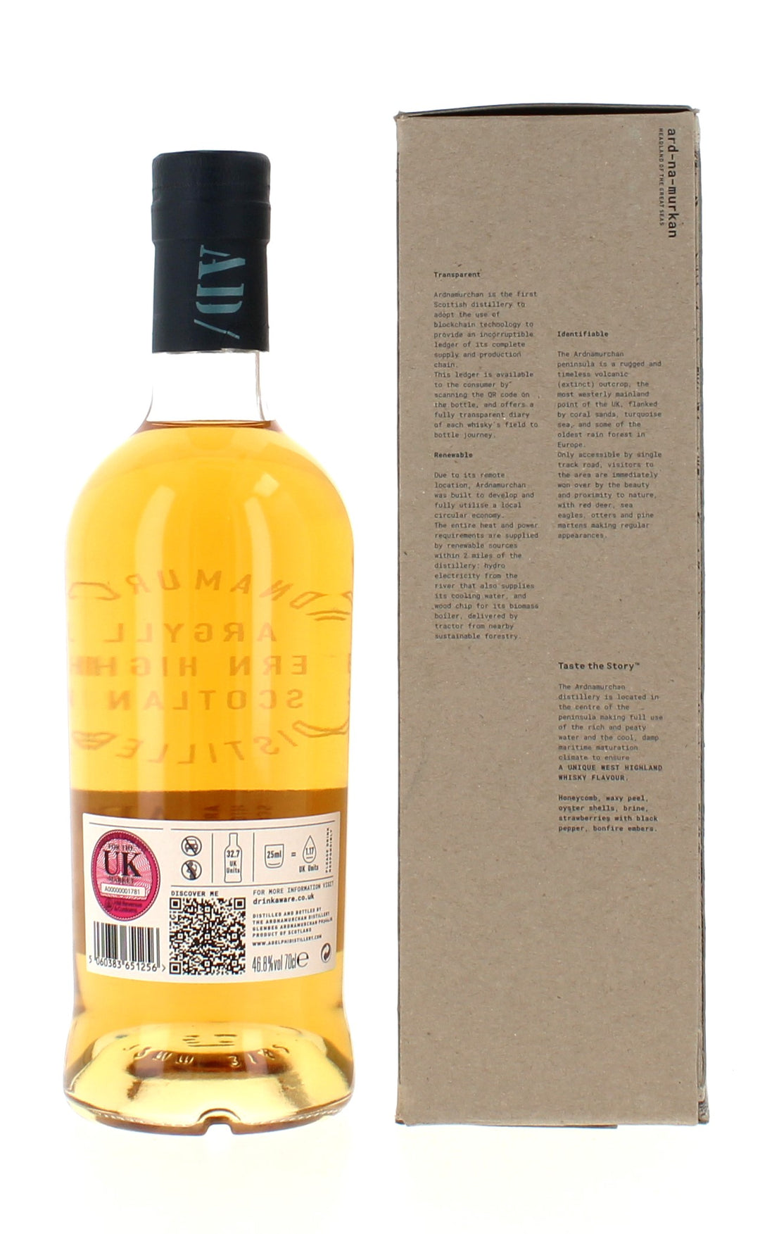 Ardnamurchan AD/09.20:21 Inaugural Release - 70cl 46.8%