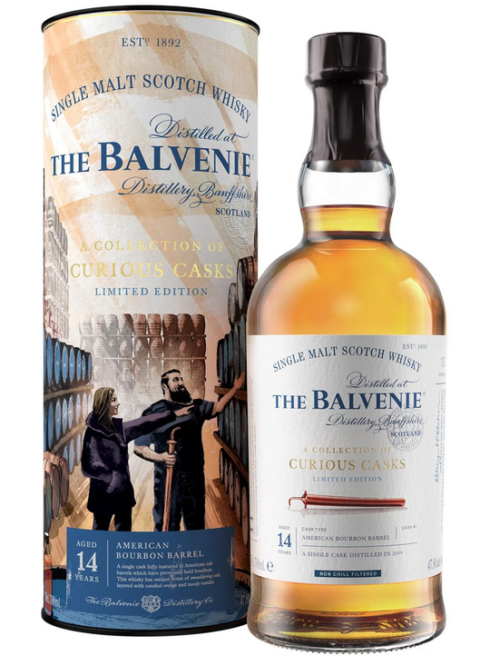 Balvenie 14 Bourbon Barrel Curious Casks Cask 1509 70cl 47.8%