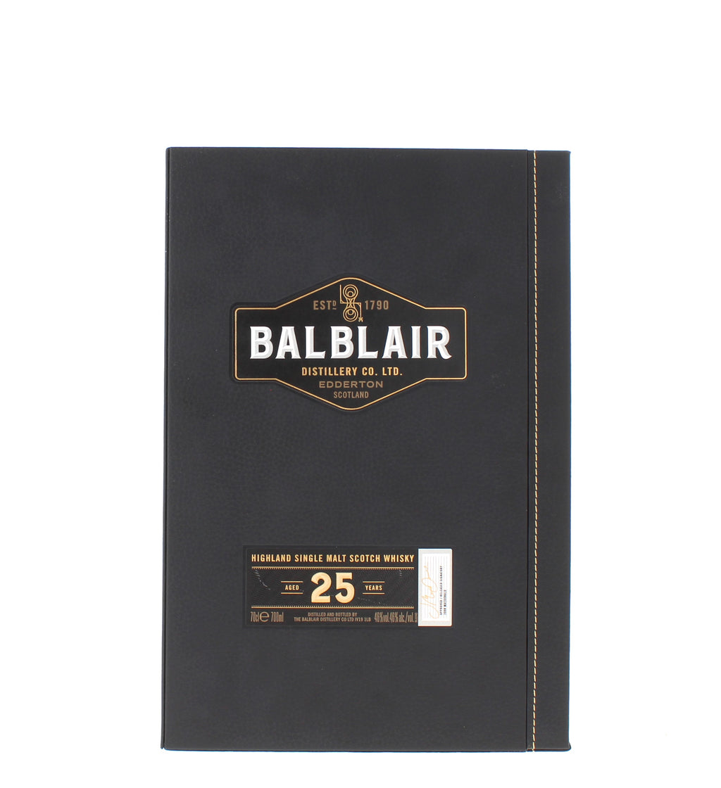 Balblair 25 Year Old Highland Single Malt - 70cl 46%